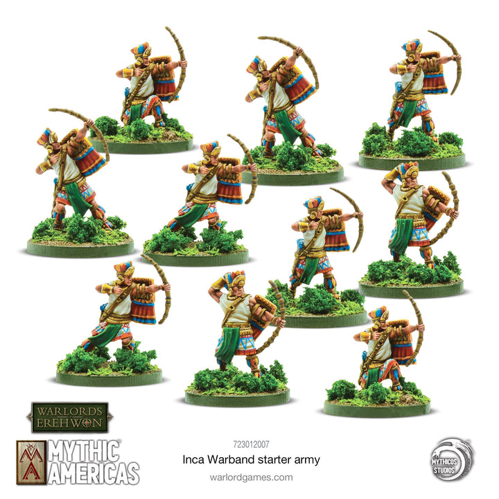 Warlords of Erehwon: Mythic Americas - Inca Warband Starter Army