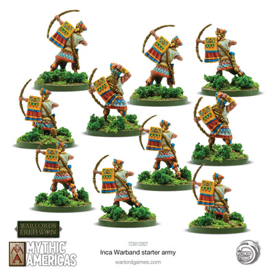 Warlords of Erehwon: Mythic Americas - Inca Warband Starter Army