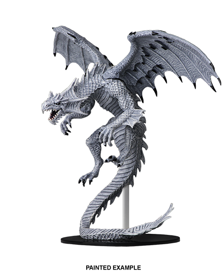 Pathfinder Battles Deep Cuts - Gargantuan White Dragon