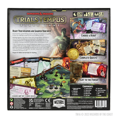 Trials of Tempus Board Game - Premium Edition