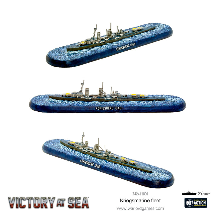 Victory at Sea: Kriegsmarine fleet