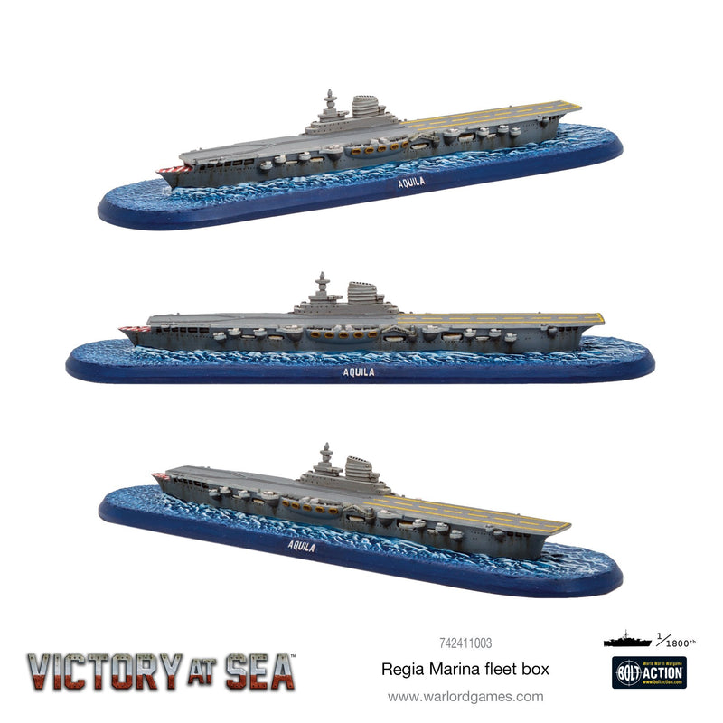 Victory at Sea: Regia Marina fleet box