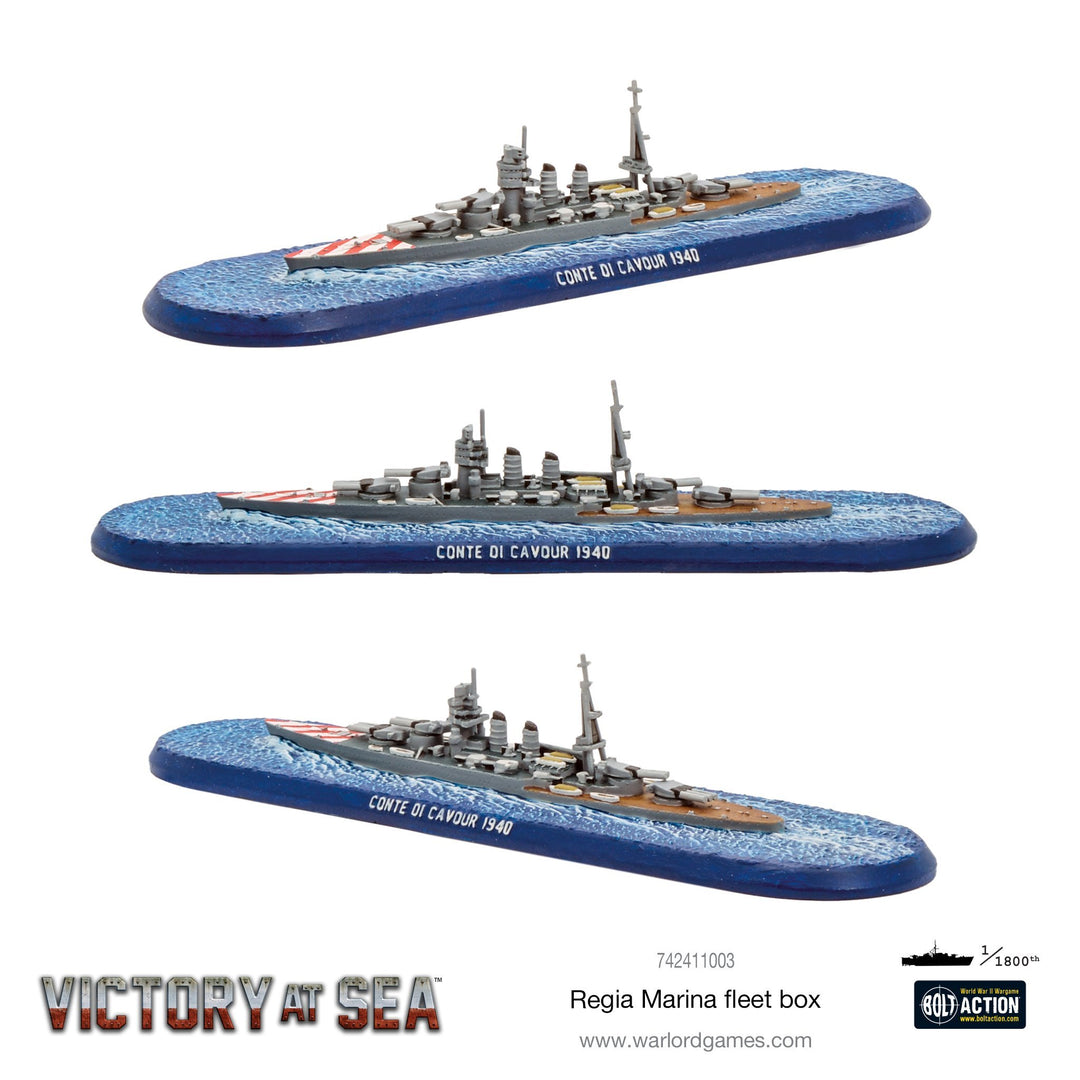 Victory at Sea: Regia Marina fleet box