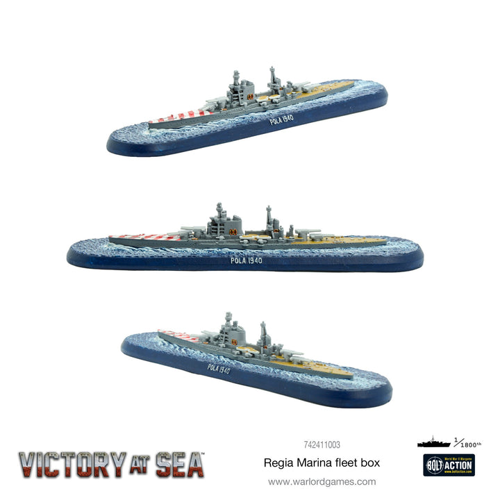 Victory at Sea: Regia Marina fleet box