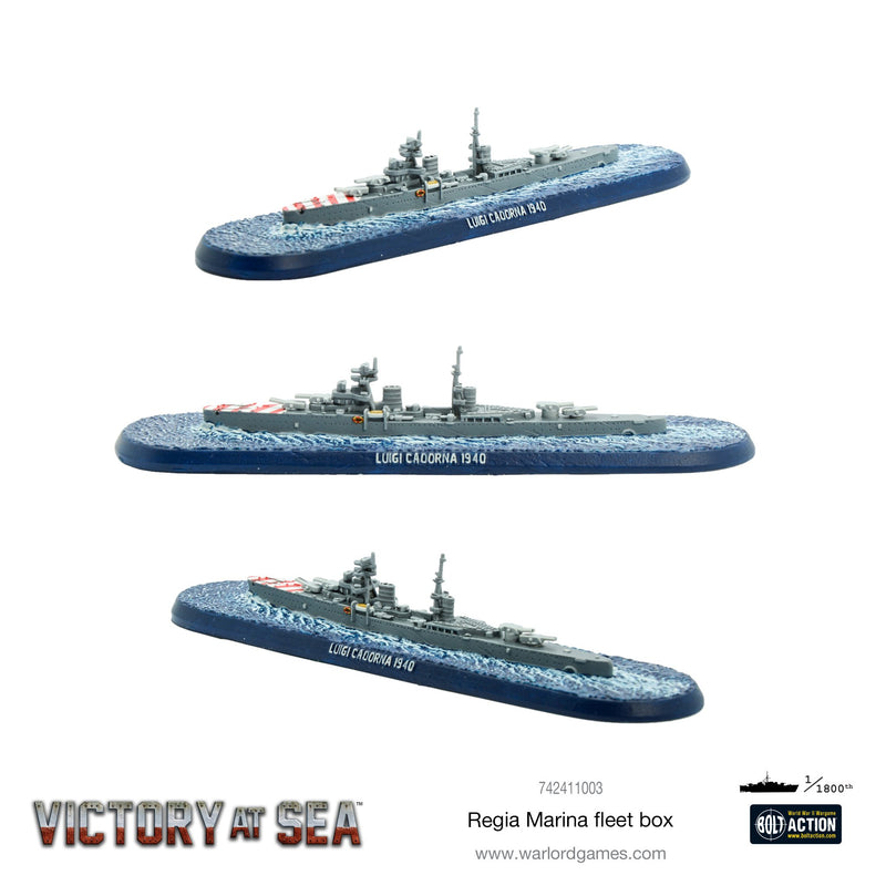 Victory at Sea: Regia Marina fleet box