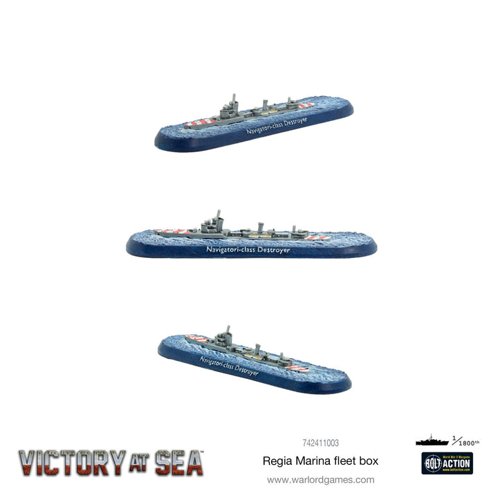 Victory at Sea: Regia Marina fleet box