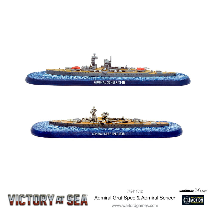 Victory at Sea: Cruisers - Admiral Graf Spee & Admiral Scheer