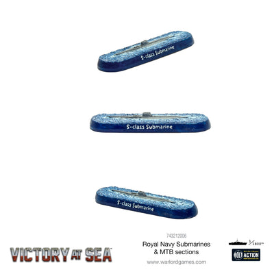 Victory at Sea: Royal Navy Submarines & MTB sections