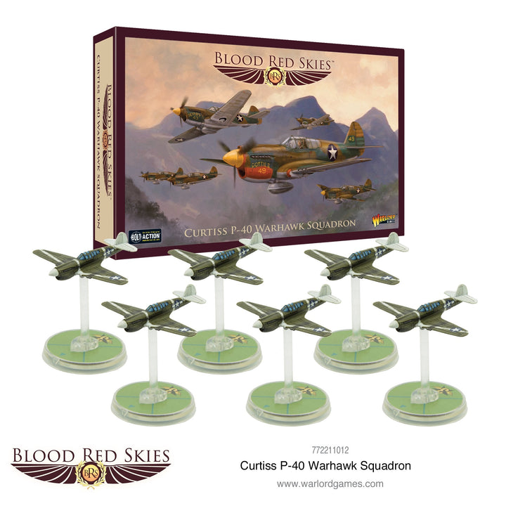 Blood Red Skies: Curtiss P-40 Warhawk squadron