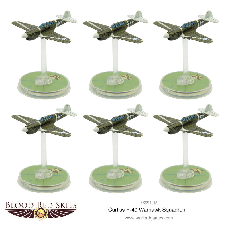 Blood Red Skies: Curtiss P-40 Warhawk squadron