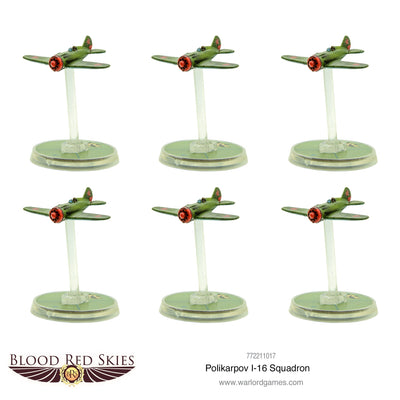 Blood Red Skies: Polikarpov I-16 squadron