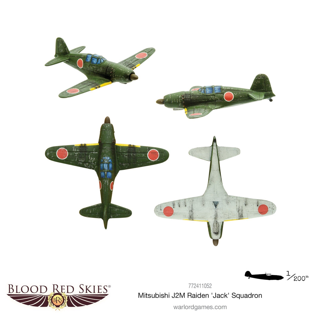 Blood Red Skies: Mitsubishi J2M Raiden 'Jack' Squadron