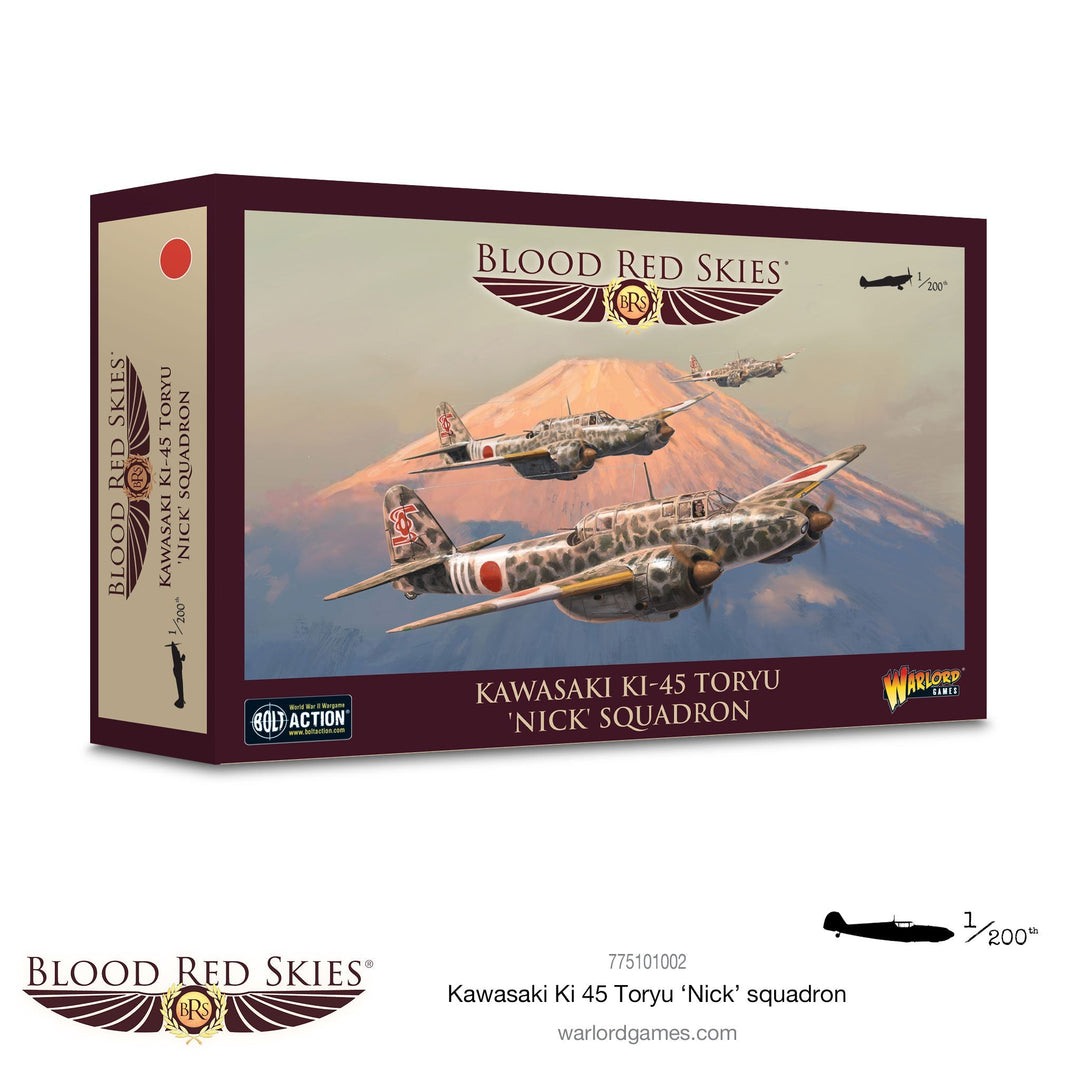 Blood Red Skies: Kawasaki Ki-45 Toryu 'Nick' Squadron