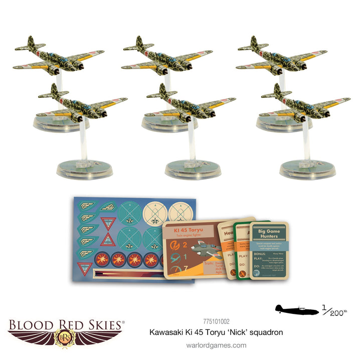 Blood Red Skies: Kawasaki Ki-45 Toryu 'Nick' Squadron