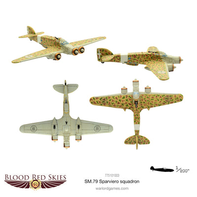 Blood Red Skies: SM.79 Sparviero squadron