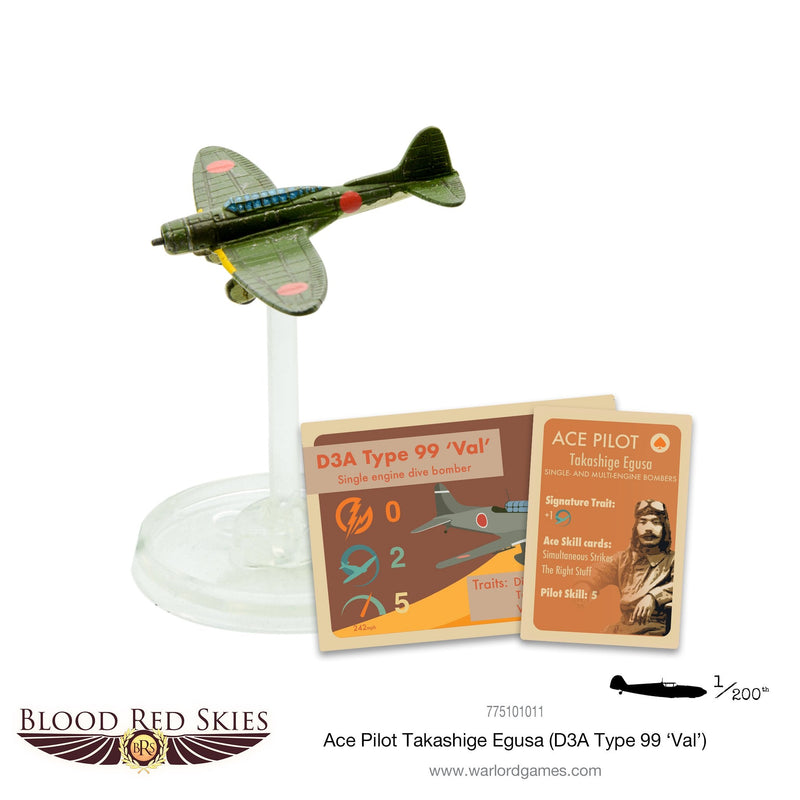 Blood Red Skies: Japanese Ace Pilot - Takashige Egusa