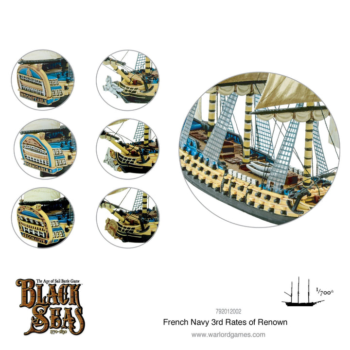 Black Seas: French Navy 3rd Rates of Renown