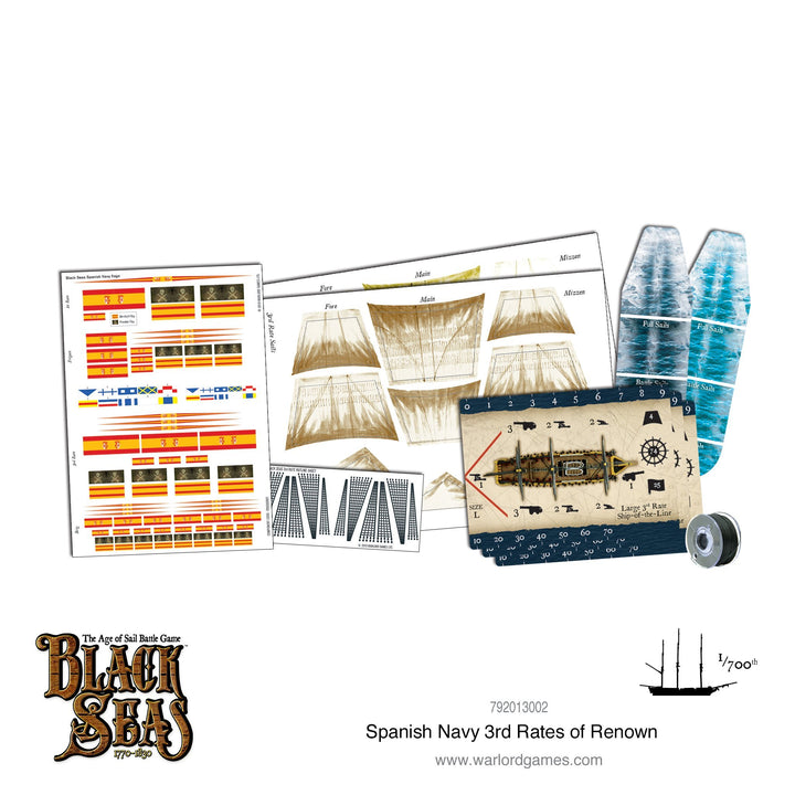 Black Seas: Spanish Navy 3rd Rates of Renown