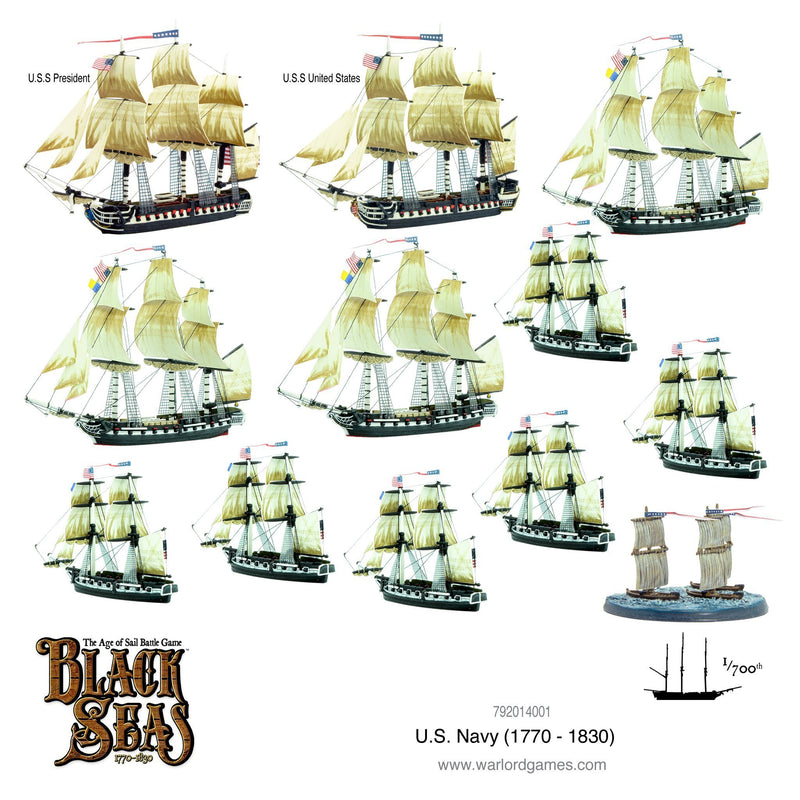 Black Seas: U.S. Navy Fleet (1770 - 1830)