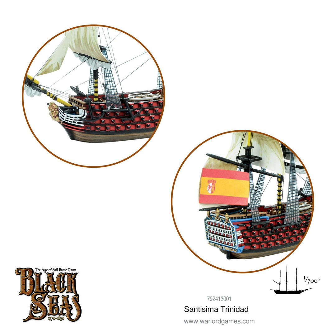 Black Seas: Santisima Trinidad