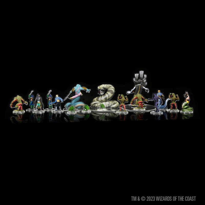 Dungeons & Dragons: Idols of the Realms - Scales & Tails - Snake Den - 2D Set