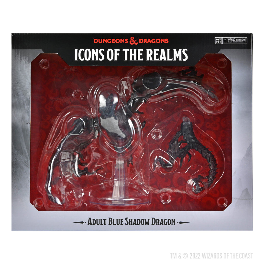 Dungeons & Dragons: Icons of the Realms - Adult Blue Shadow Dragon