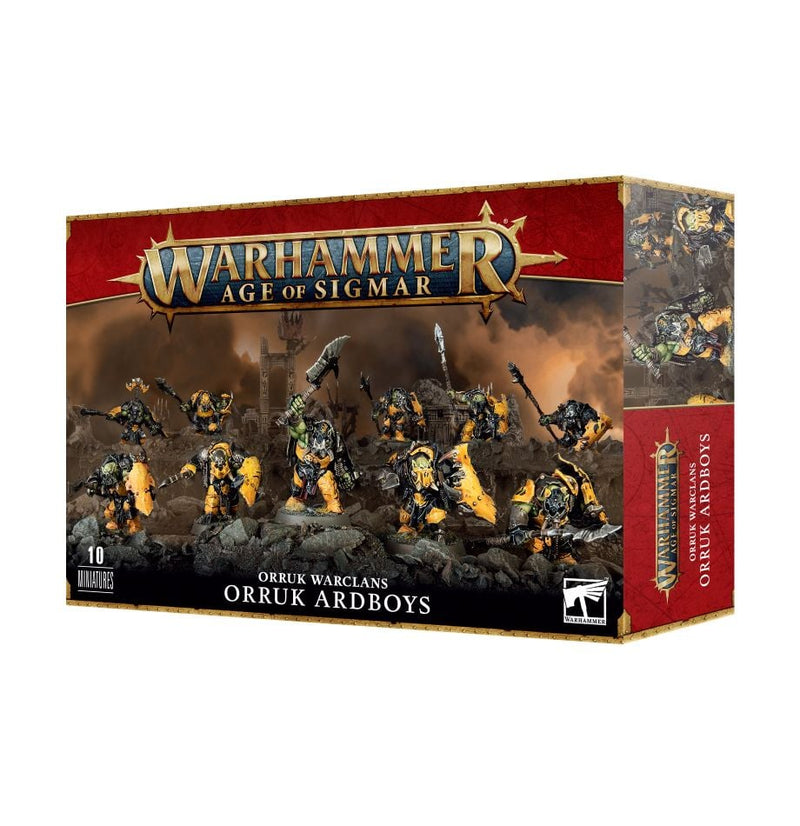 Warhammer Age of Sigmar: Ironjawz - Orruk Ardboys