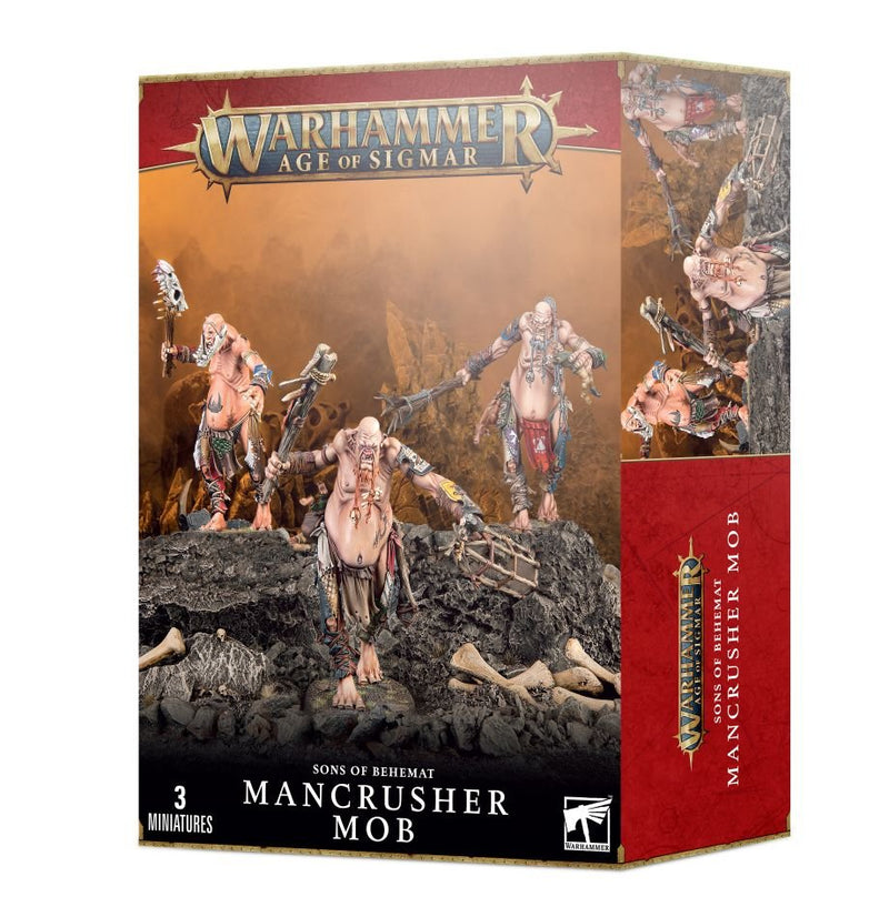 Warhammer Age of Sigmar: Sons of Behemat - Mancrusher Mob