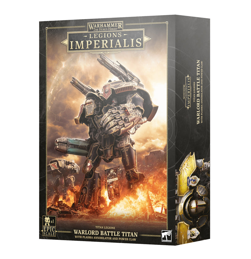 Warhammer Horus Heresy: Legions Imperialis - Warlord Titan With Power Claw and Plasma Annihilator