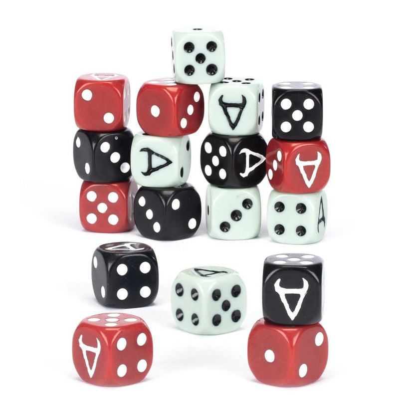 Warhammer Age of Sigmar: Warcry - Horns of Hashut Dice Set