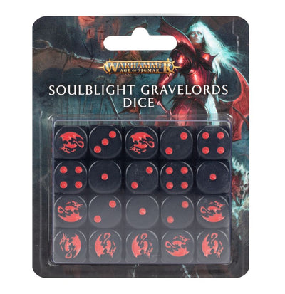 Warhammer Age of Sigmar: Soulblight Gravelords Dice Set