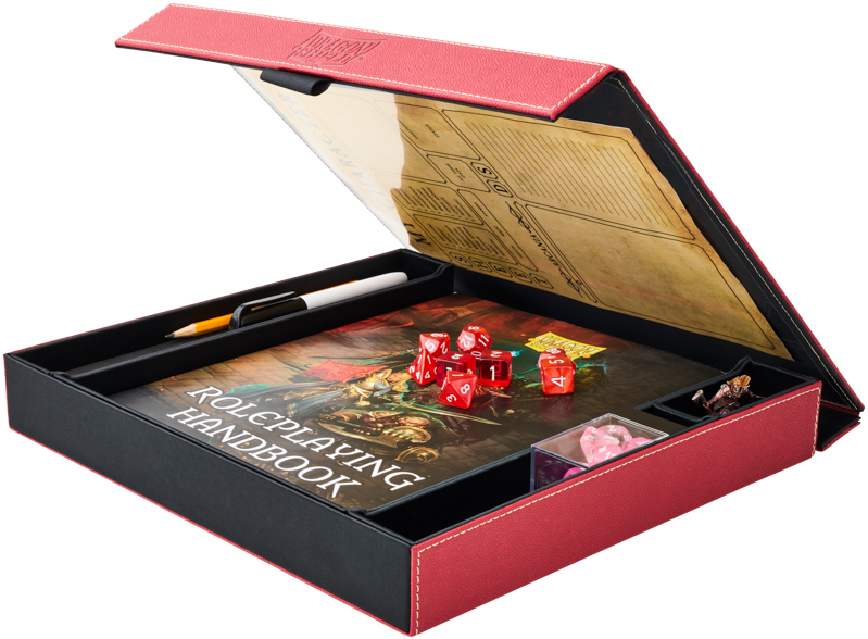 Dragon Shield RPG Player Companion - Blood Red