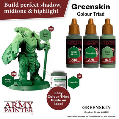 Warpaints Air: Greenskin (The Army Painter) (AW1111)