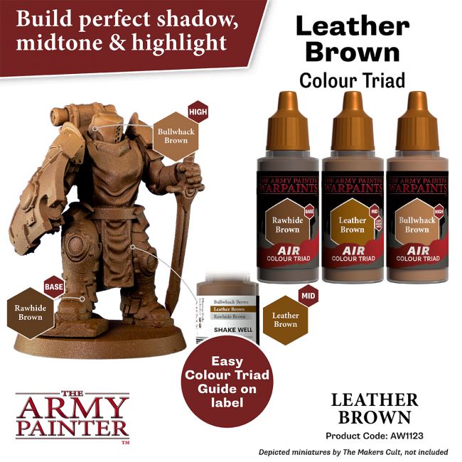 Warpaints Air: Leather Brown (The Army Painter) (AW1123)