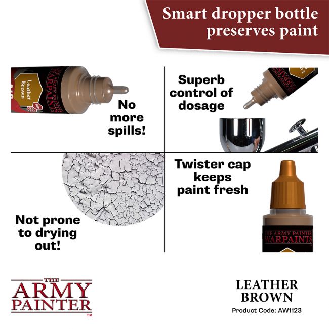 Warpaints Air: Leather Brown (The Army Painter) (AW1123)