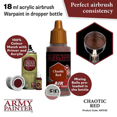 Warpaints Air: Chaotic Red (The Army Painter) (AW1142)