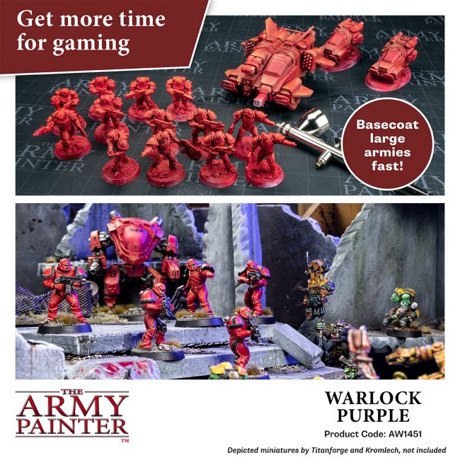 Warpaints Air: Warlock Purple (The Army Painter) (AW1451)