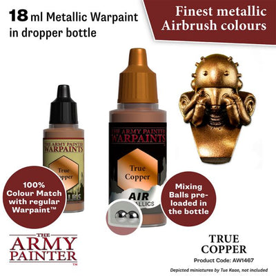 Warpaints Air Metallics: True Copper (The Army Painter) (AW1467)