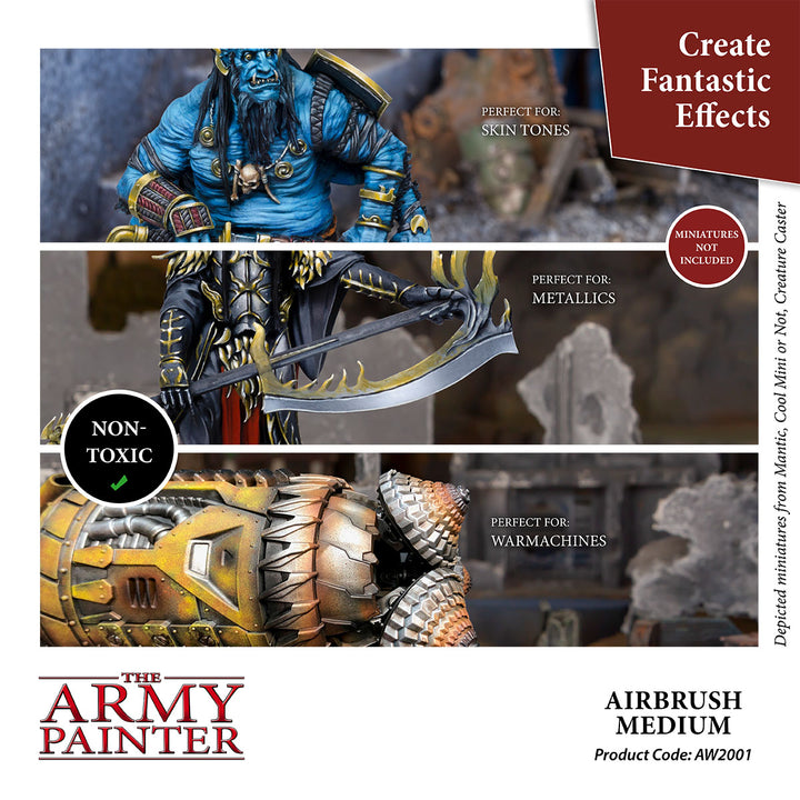 Warpaints Air Accessories: Airbrush Medium (The Army Painter) (AW2001)