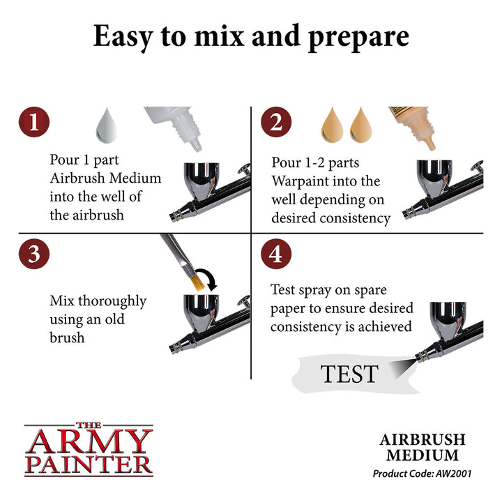 Warpaints Air Accessories: Airbrush Medium (The Army Painter) (AW2001)