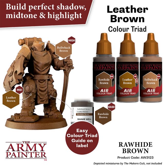 Warpaints Air: Rawhide Brown (The Army Painter) (AW3123)