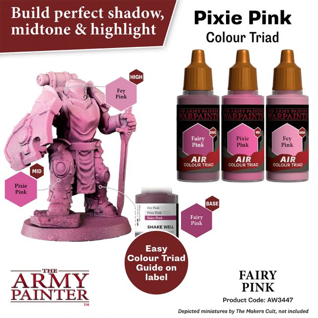 Warpaints Air: Fairy Pink (The Army Painter) (AW3447)