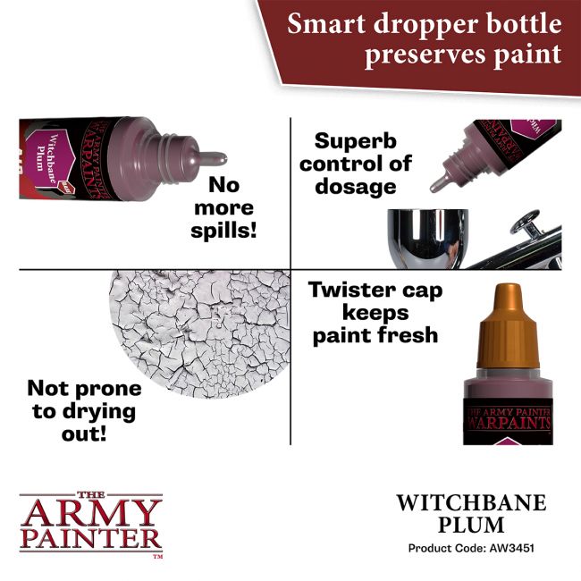Warpaints Air: Witchbane Plum (The Army Painter) (AW3451)