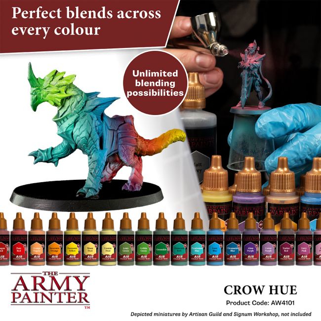 Warpaints Air: Crow Hue (The Army Painter) (AW4101)