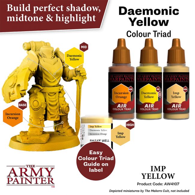 Warpaints Air: Imp Yellow (The Army Painter) (AW4107)