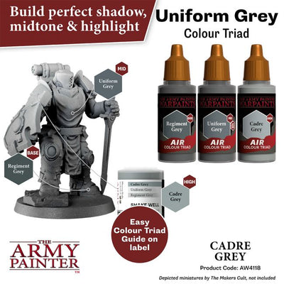 Warpaints Air: Cadre Grey (The Army Painter) (AW4118)