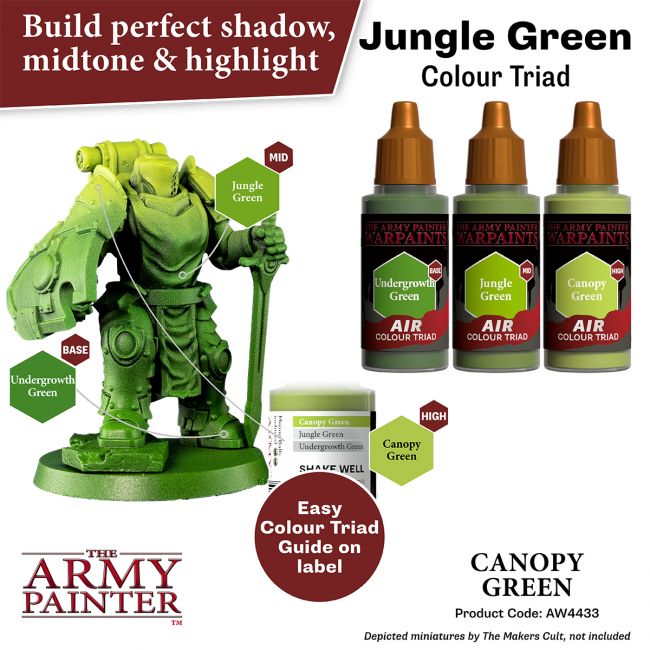 Warpaints Air: Canopy Green (The Army Painter) (AW4433)