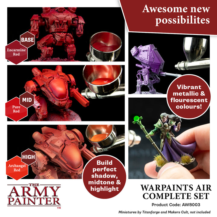 Warpaints Air - Warpaints Air Complete Set (The Army Painter) (AW8003)