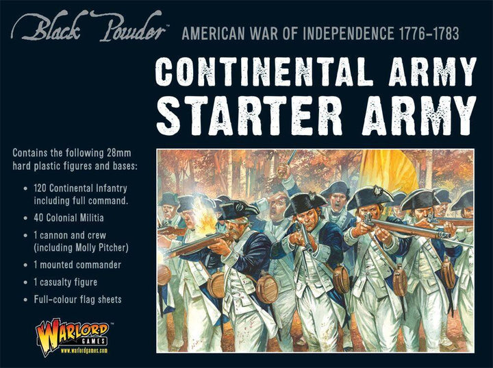 Black Powder: American War of Independence Continental Army starter set