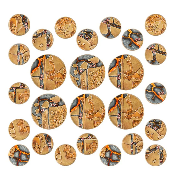 Age of Sigmar: Shattered Dominion - 40 & 65mm Round Bases